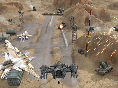 Gameplay of the World of drones: War on terror for Android phone or tablet.
