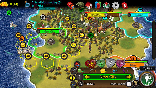Gameplay of the World of empires 2 for Android phone or tablet.