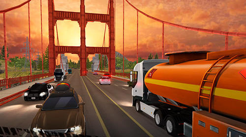 Gameplay of the World of truck: Build your own cargo empire for Android phone or tablet.