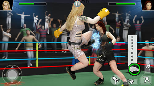 Gameplay of the World shoot boxing 2018: Real punch boxer fighting for Android phone or tablet.