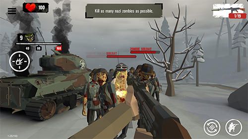 Gameplay of the World war polygon for Android phone or tablet.