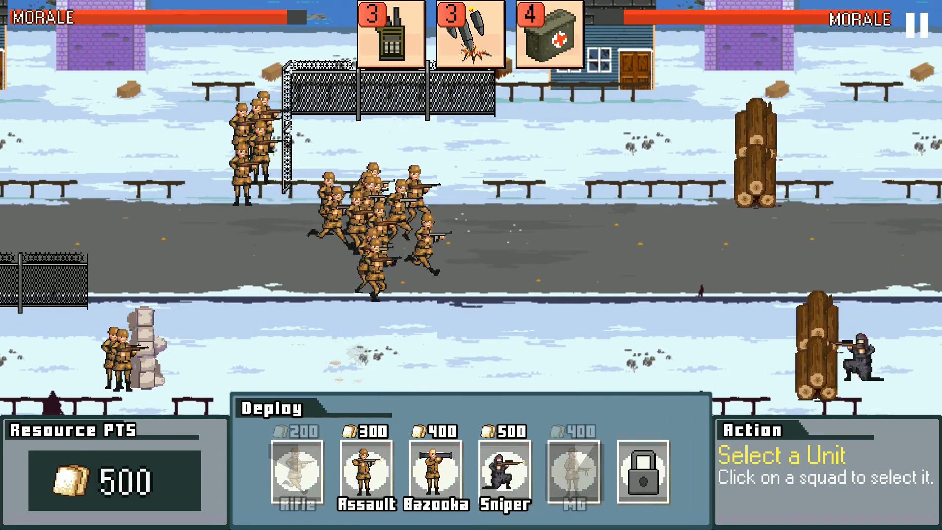 Gameplay of the World Warfare 1944: WW2 Game for Android phone or tablet.