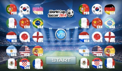 Full version of Android apk app World cup soccer 2014 for tablet and phone.