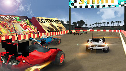 Gameplay of the Xtreme racing 2: Speed car GT for Android phone or tablet.