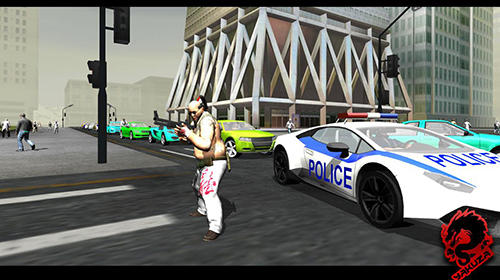 Gameplay of the Yacuzza 3: Mad city crime for Android phone or tablet.