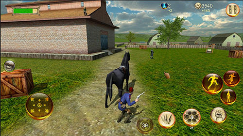 Gameplay of the Zaptiye: Open world action adventure for Android phone or tablet.