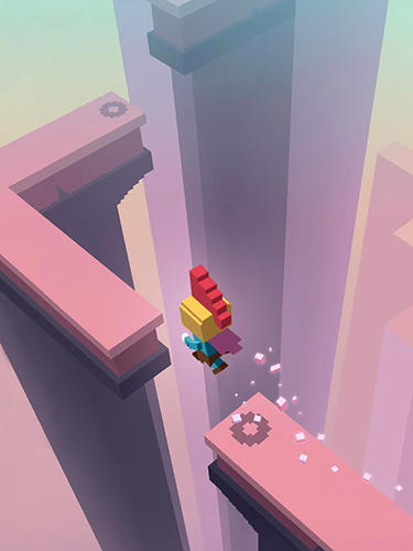 Gameplay of the Zigzagged for Android phone or tablet.
