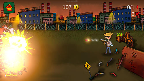 Gameplay of the Zomb - E for Android phone or tablet.