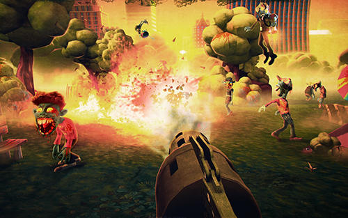 Gameplay of the Zombie annihilator for Android phone or tablet.
