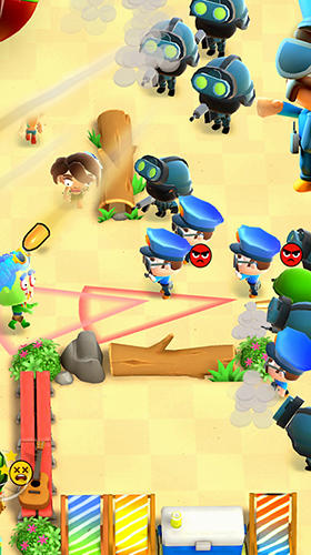 Gameplay of the Zombie beach party for Android phone or tablet.