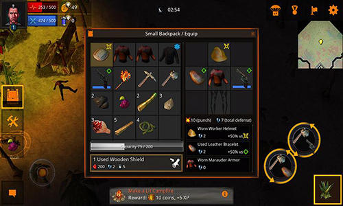 Gameplay of the Zombie raiders beta for Android phone or tablet.