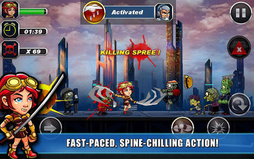 Full version of Android apk app Zombie busters squad for tablet and phone.