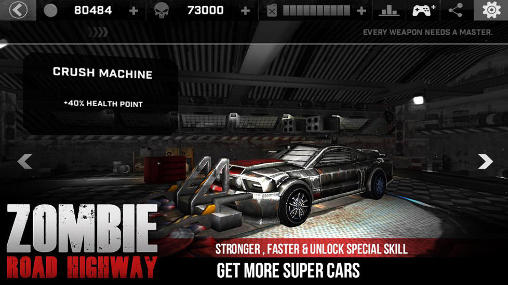 Full version of Android apk app Zombie road highway for tablet and phone.