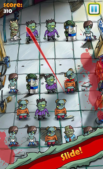 Full version of Android apk app Zombies: Smash and slide for tablet and phone.