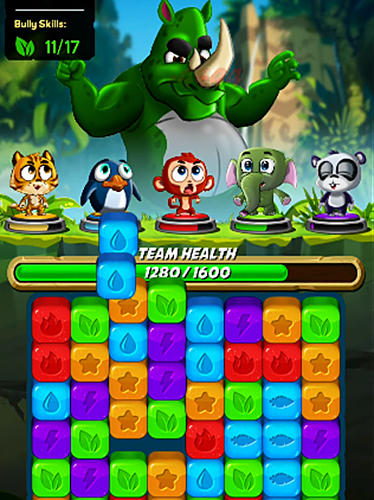 Gameplay of the Zoo blast for Android phone or tablet.