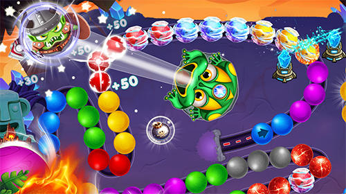 Gameplay of the Zumbla classic for Android phone or tablet.