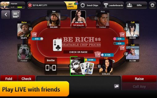 Full version of Android apk app Zynga poker: Texas holdem for tablet and phone.