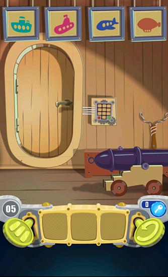 Gameplay of the 100 doors 2016 for Android phone or tablet.