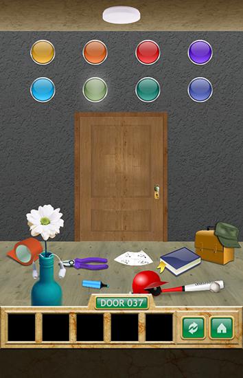 Gameplay of the 100 doors 5 stars for Android phone or tablet.