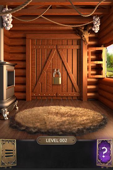 Gameplay of the 100 doors challenge for Android phone or tablet.