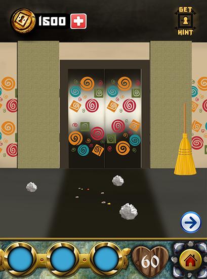 Gameplay of the 100 doors: Legends for Android phone or tablet.