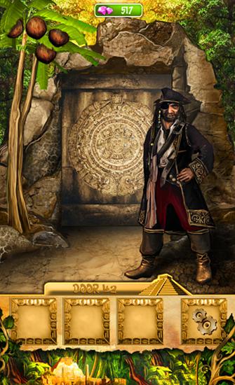 Gameplay of the 100 doors: Lost temple for Android phone or tablet.