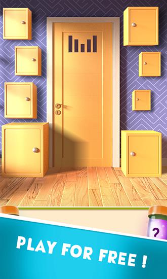 Gameplay of the 100 doors: Puzzle box for Android phone or tablet.