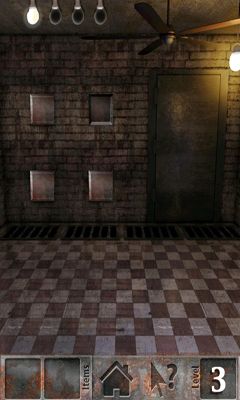 Gameplay of the 100 zombies - room escape for Android phone or tablet.