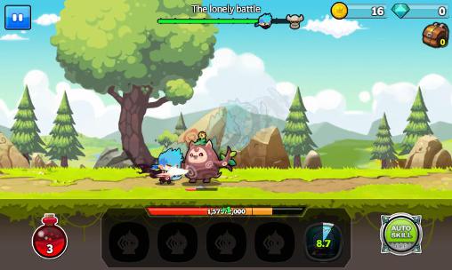 Gameplay of the 108 monsters for Android phone or tablet.