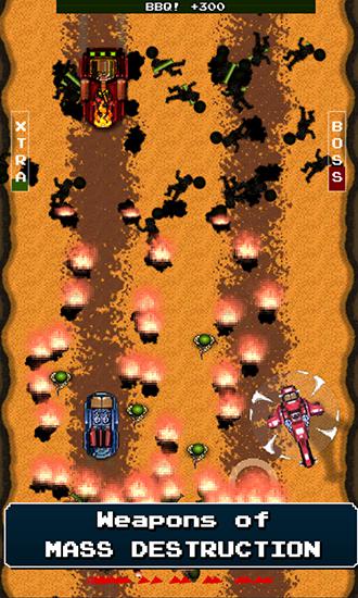 Gameplay of the 16-bit tank for Android phone or tablet.