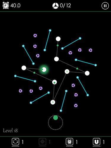 Gameplay of the 1 path for Android phone or tablet.