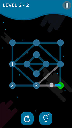1Line puzzle: Mania brain trainer - Android game screenshots.