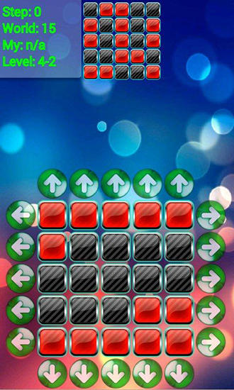 Gameplay of the 2Dtrix: Puzzle for Android phone or tablet.