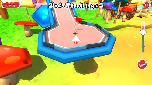 3D mini golf adventure - Android game screenshots.