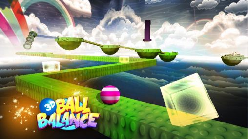 Gameplay of the 3D ball balance for Android phone or tablet.