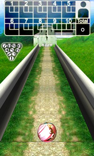 Gameplay of the 3D Bowling for Android phone or tablet.