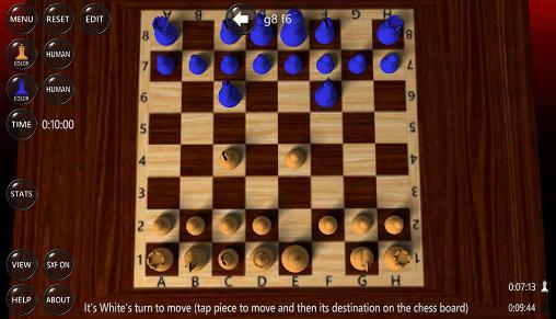 Gameplay of the 3D chess game for Android phone or tablet.