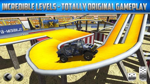 Gameplay of the 3D Monster truck: Parking game for Android phone or tablet.