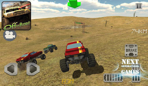Gameplay of the 4х4 off road: Race with gate for Android phone or tablet.
