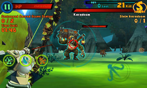 Gameplay of the 4story M: Flying dragon arrows for Android phone or tablet.