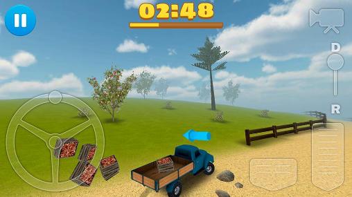 Gameplay of the 4x4 off-road: Farming game for Android phone or tablet.