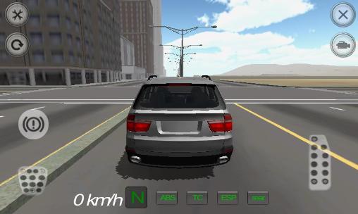 Gameplay of the 4x4 SUV offroad driving for Android phone or tablet.