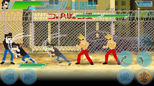 8 bit fighters - Android game screenshots.