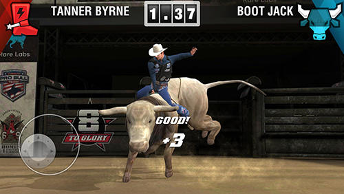 Gameplay of the 8 to glory: Bull riding for Android phone or tablet.