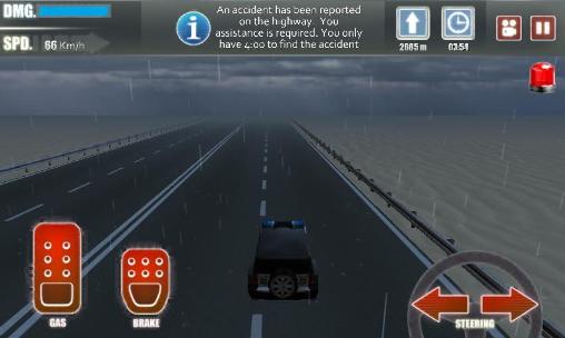 Gameplay of the 911 rescue: Simulator 3D for Android phone or tablet.