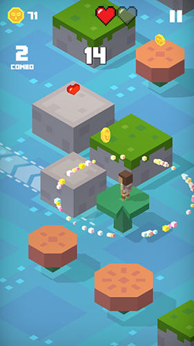 A thumb hero - Android game screenshots.