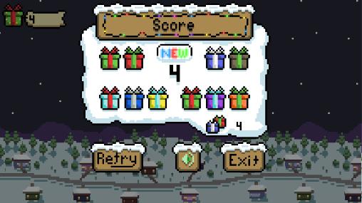 Gameplay of the A happy tappy Christmas 1 for Android phone or tablet.