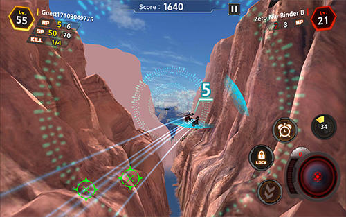 Ace online: DuelX - Android game screenshots.