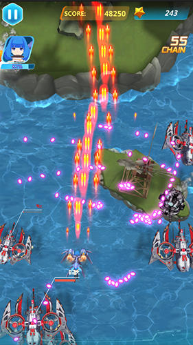 Ace pilot gir: Final battle - Android game screenshots.