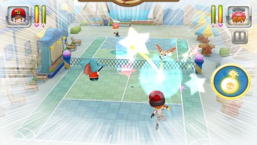 Gameplay of the Ace of tennis for Android phone or tablet.